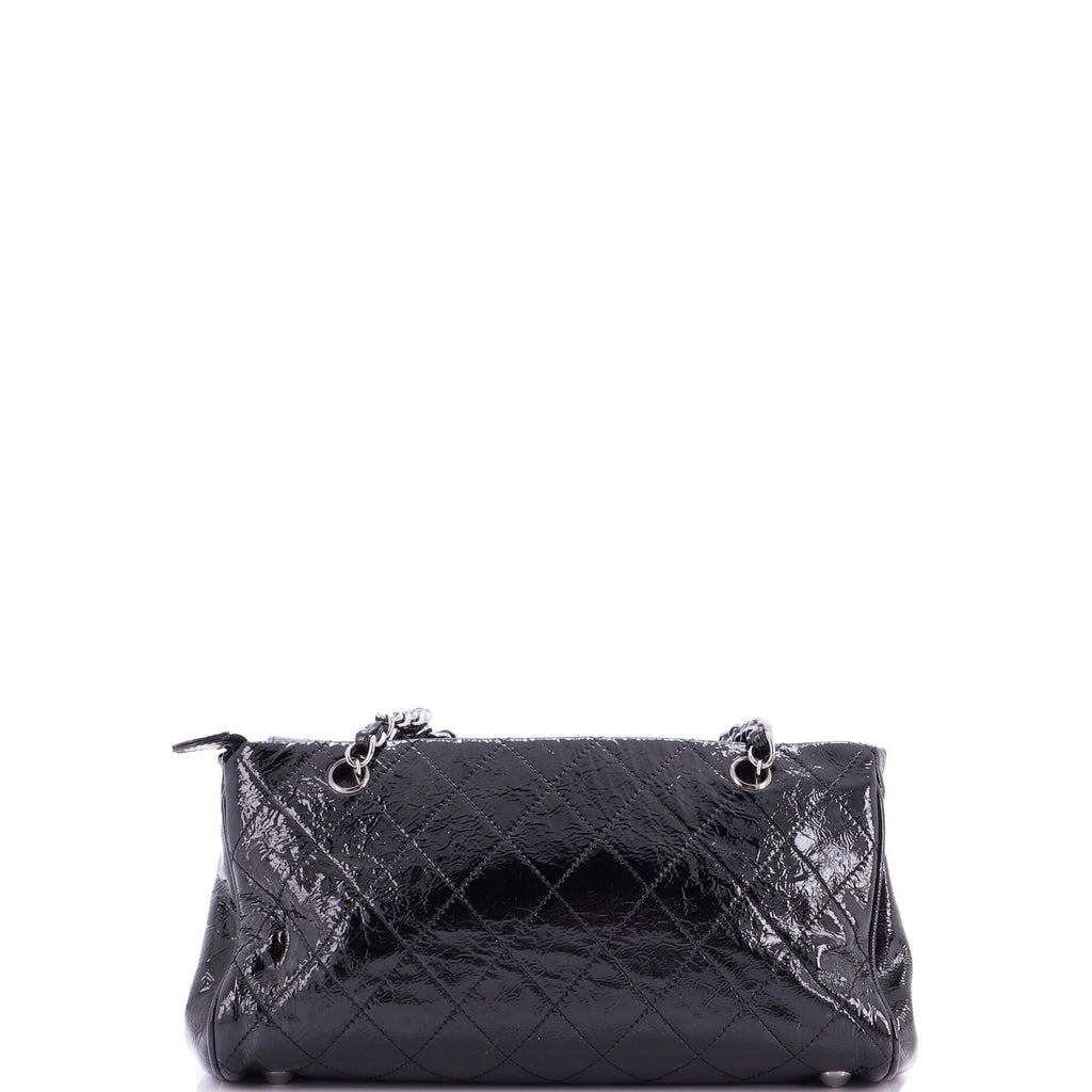 Ritz Flap Bag Quilted Patent Large