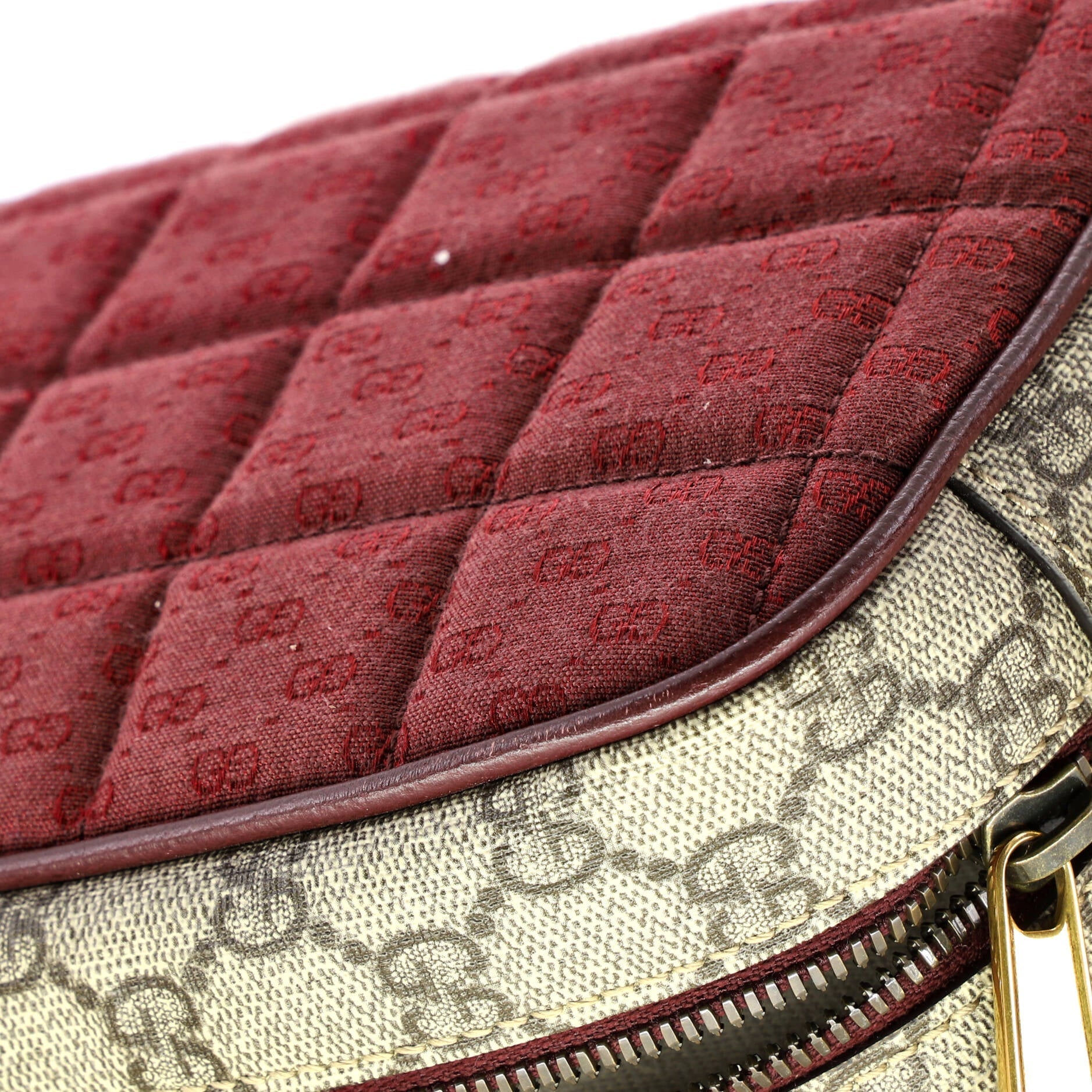 Zip Crossbody Bag GG Coated Canvas and Quilted Mini GG Canvas Small