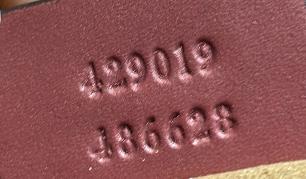 Convertible Zip Tote Blooms Print GG Coated Canvas Medium