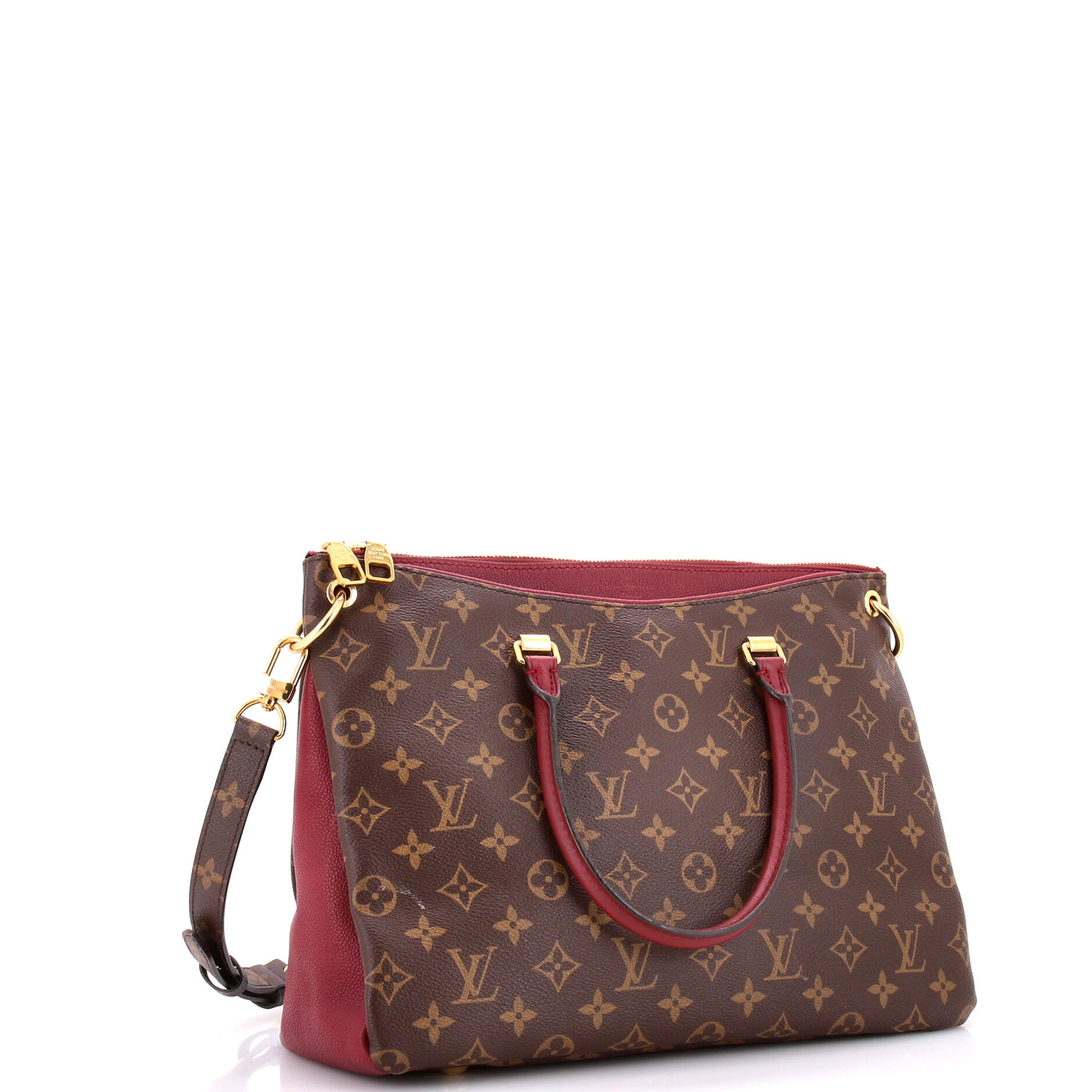 Pallas Tote Monogram Canvas with Leather BB