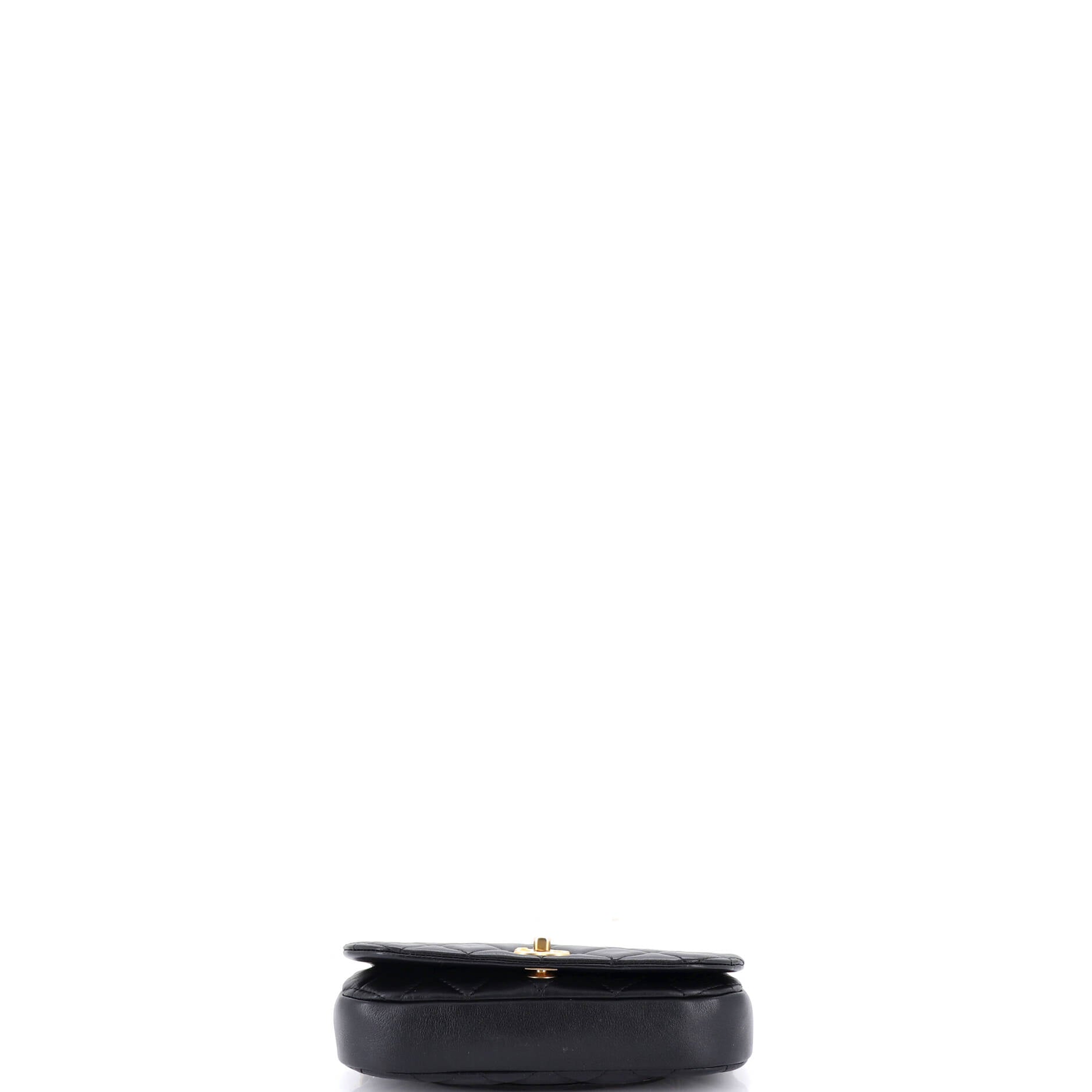 Coco Mail Clutch with Chain Quilted Calfskin