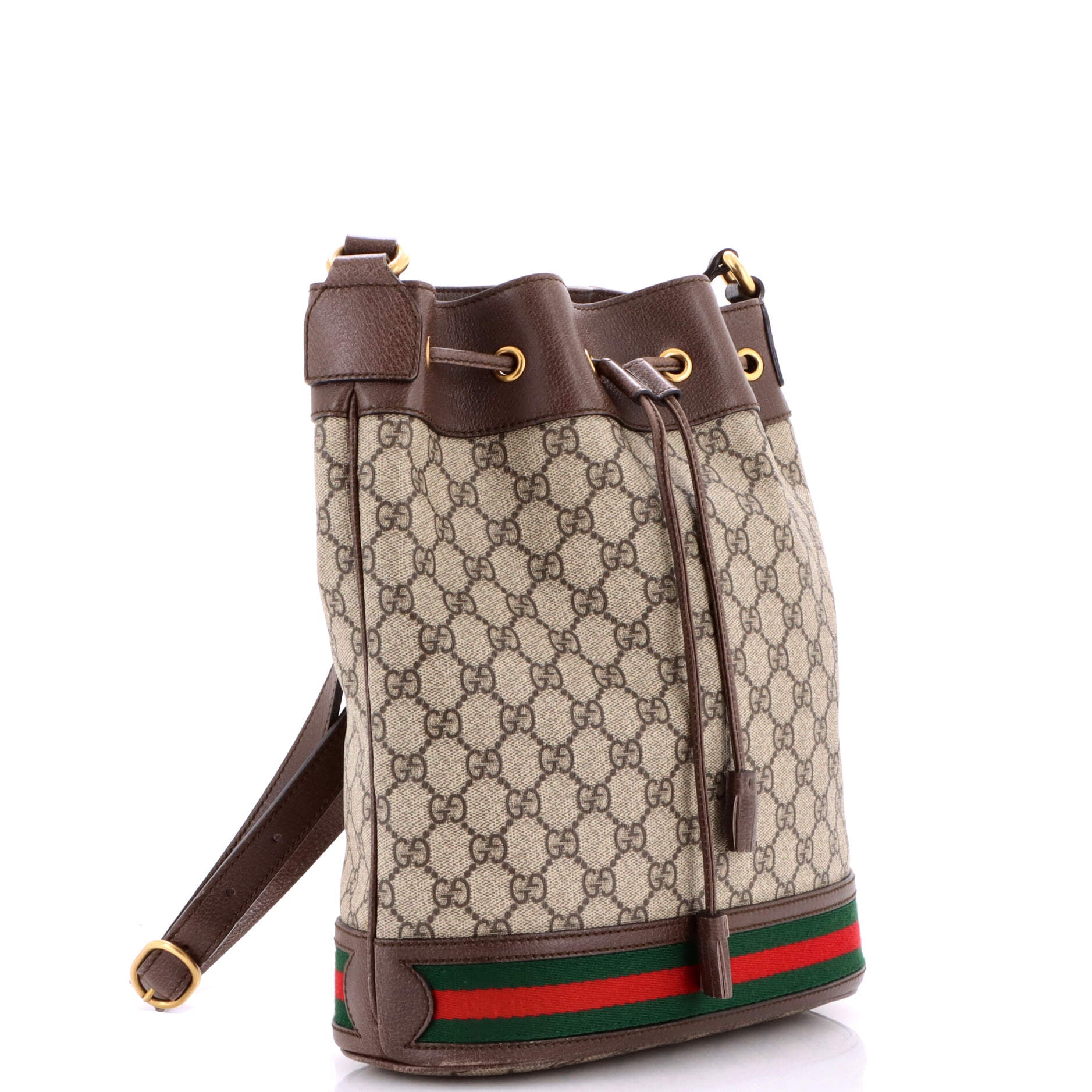 Ophidia Bucket Bag GG Coated Canvas Medium