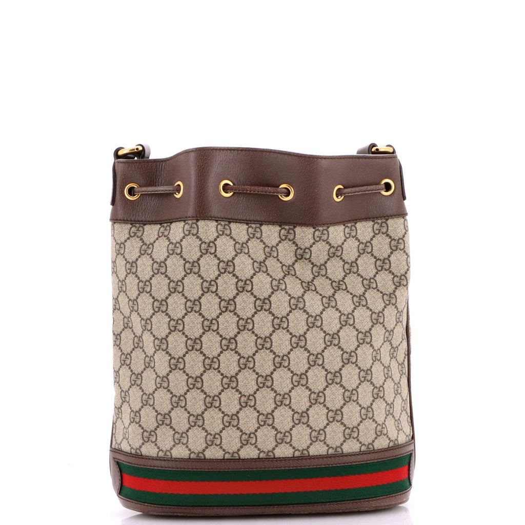 Ophidia Bucket Bag GG Coated Canvas Medium