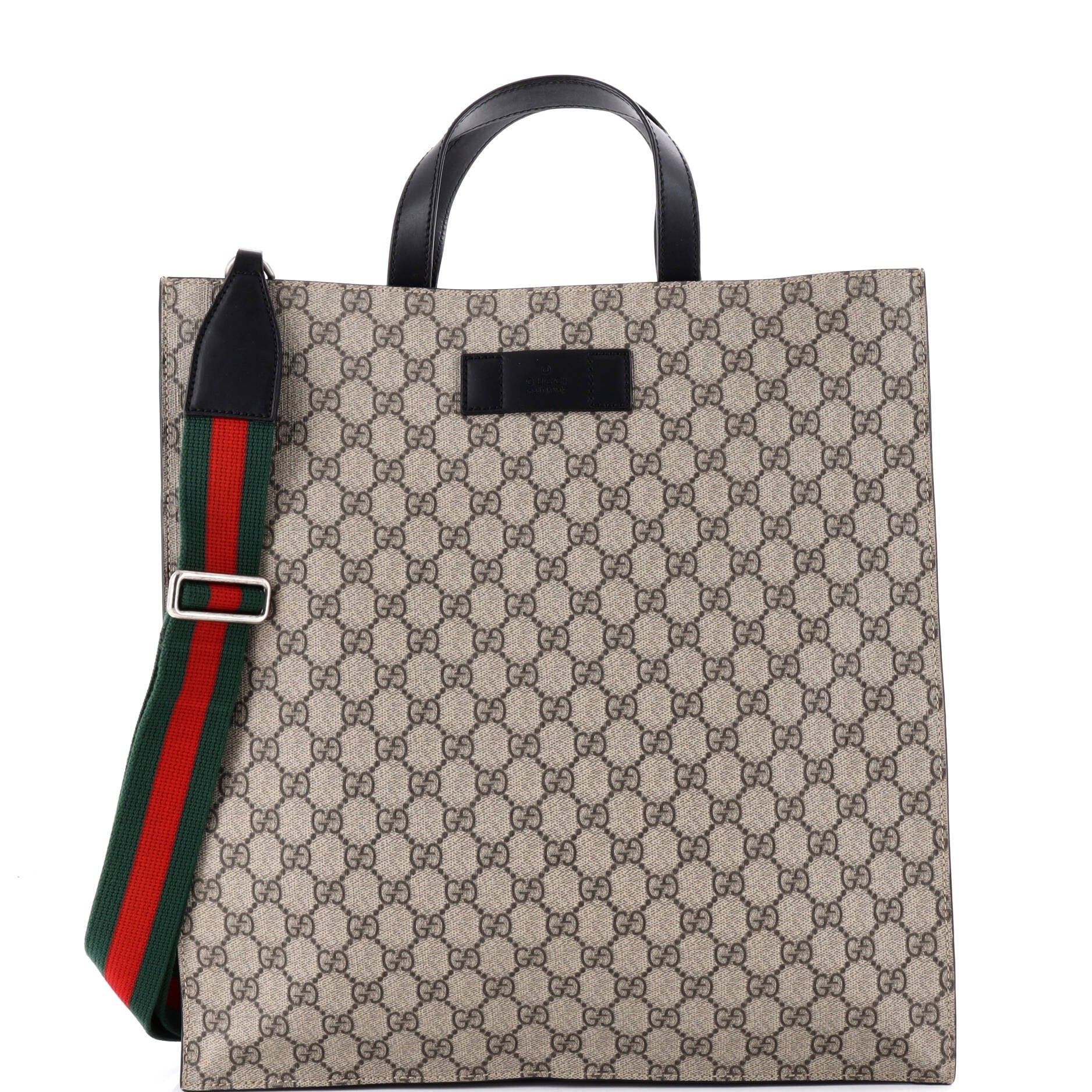 Convertible Soft Open Tote GG Coated Canvas Tall