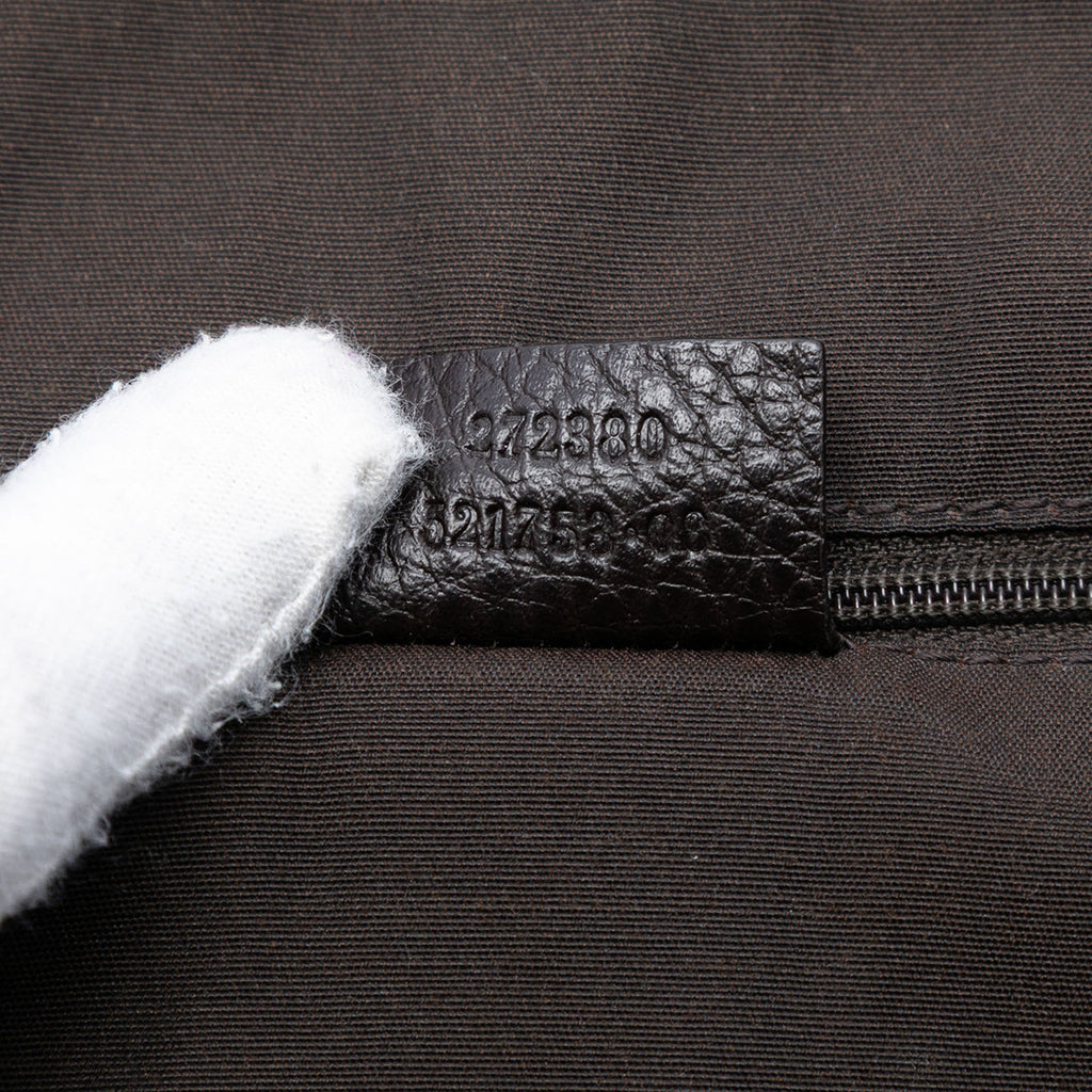 Vintage Web Saddle Messenger Bag GG Canvas Medium