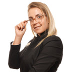 Beige Acetate Glasses (Frames)