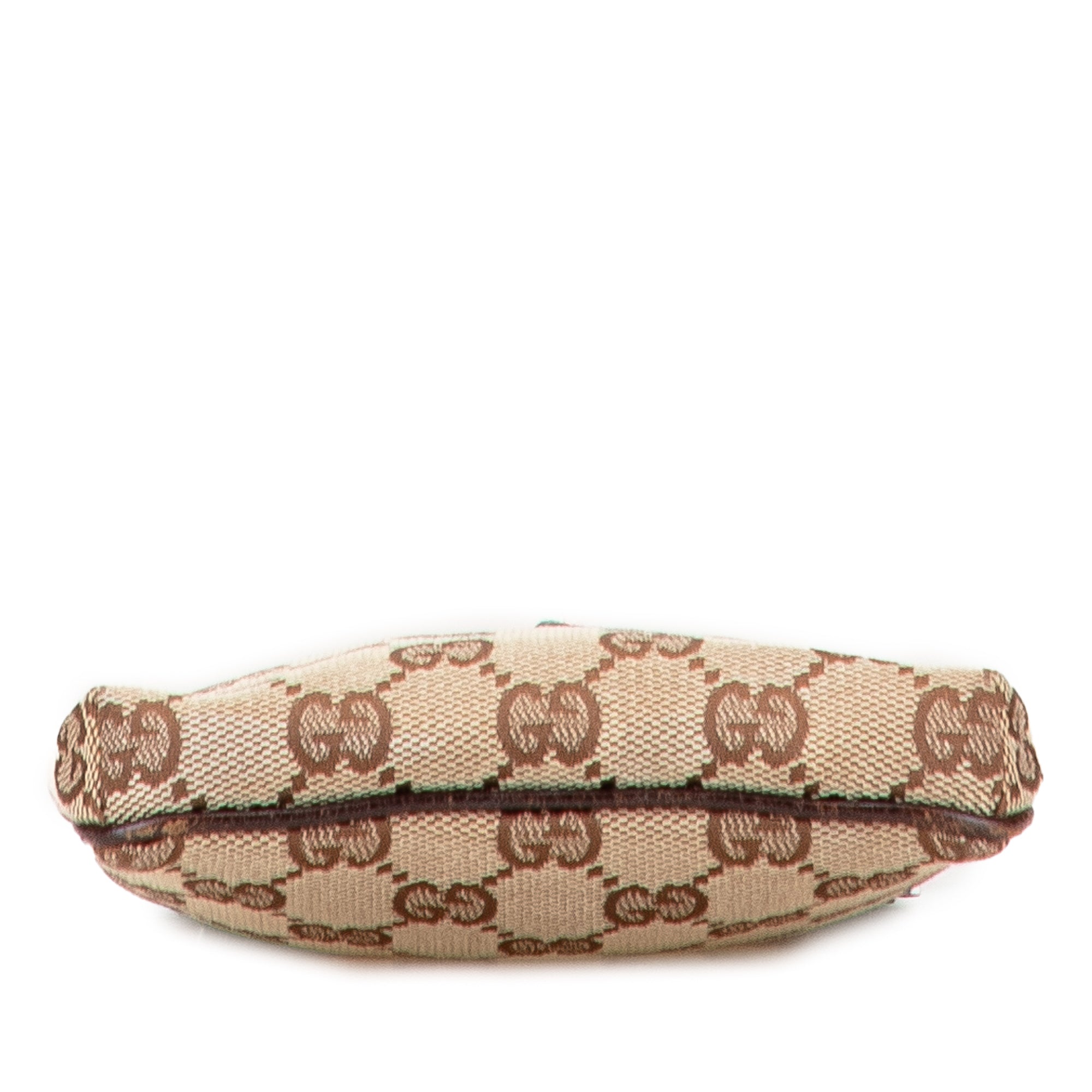 Web Strap Zip Messenger Bag GG Canvas Small